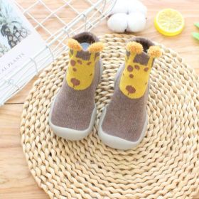 Children floor socks (Option: Coffee-14.5cm)